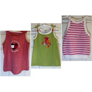 Girls Tank Top Bundle – Tommy Hilfiger 4T, Gymboree 5, Cat & Jack 4T – EUC